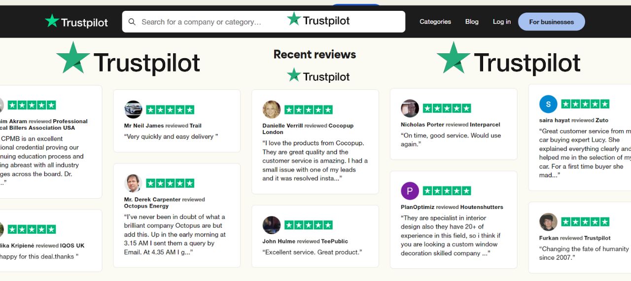 Buy TrustPilot Reviews