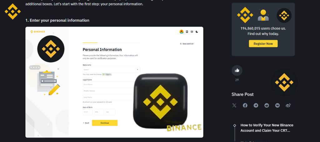 Buy Verified Binance Accounts